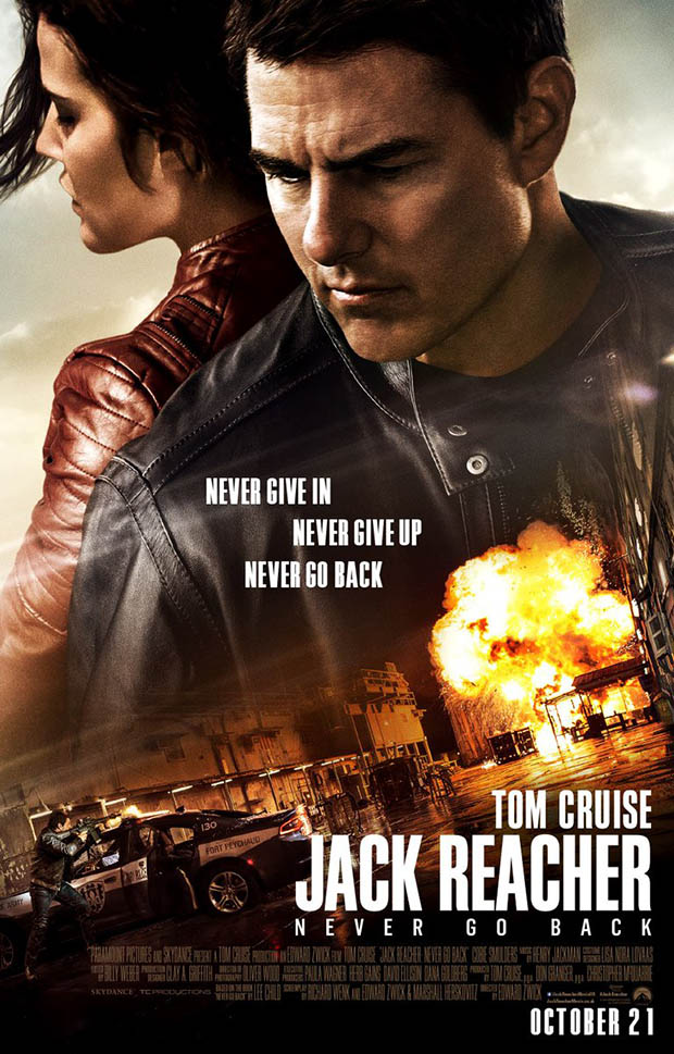 Akcióval teli Jack Reacher 2 poszter